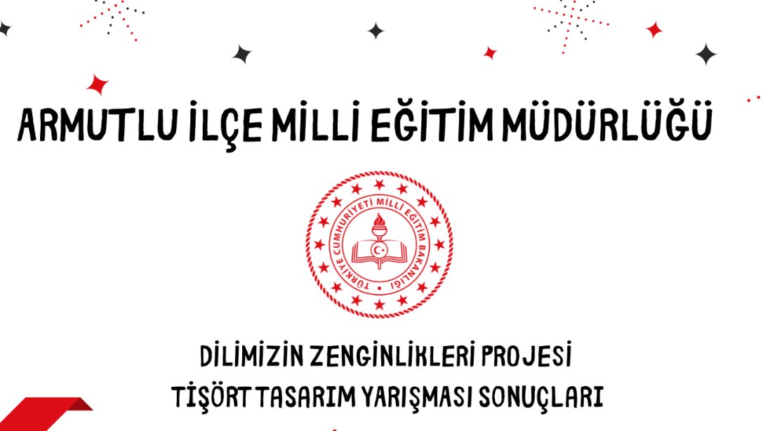 Dilimizin Zenginlikleri Projesi Tişört Tasarım Yarışması Sonuçları